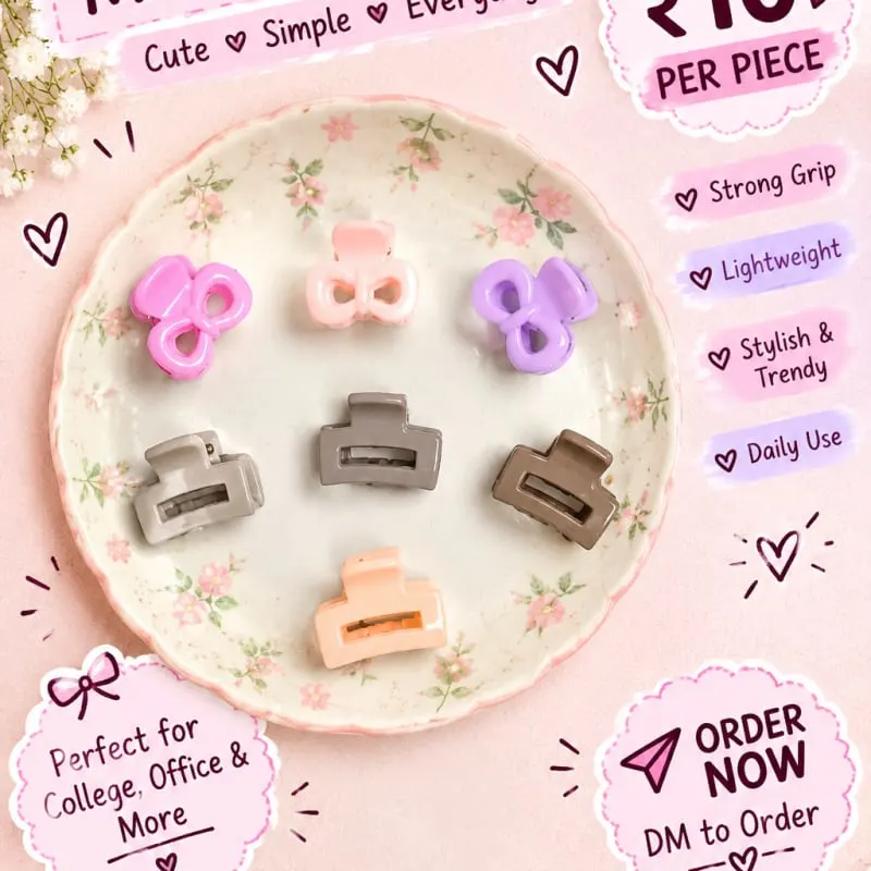 Mini Claw Clips