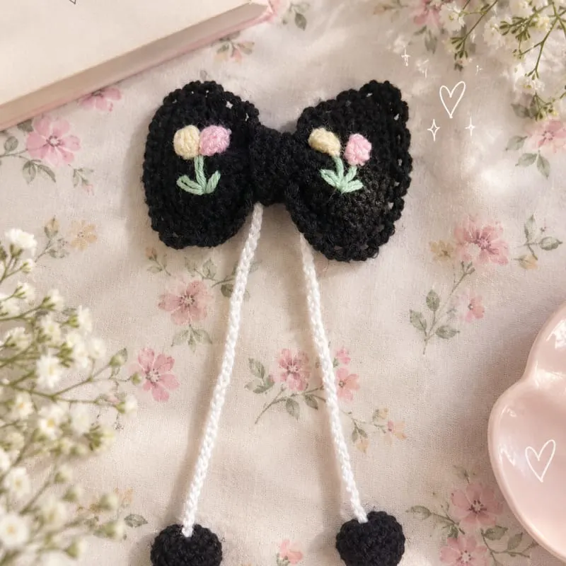 Crochet Hair Bow