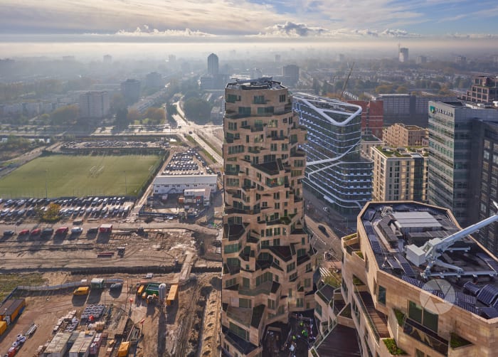 Toren Zuid vanaf Toren Noord