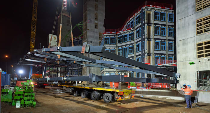 verplaatsen van spant nr 3 Tripolis