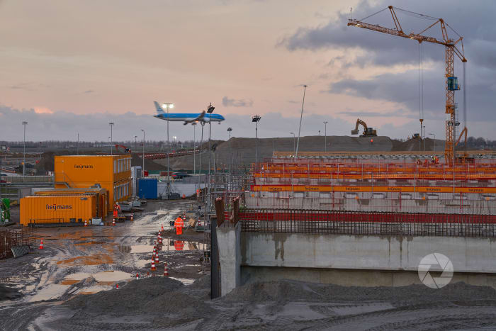 Uitbreiding infrastructuur Schiphol