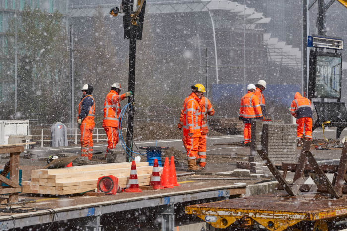 Voor werken in de bouw moet je geen 'watje' zijn