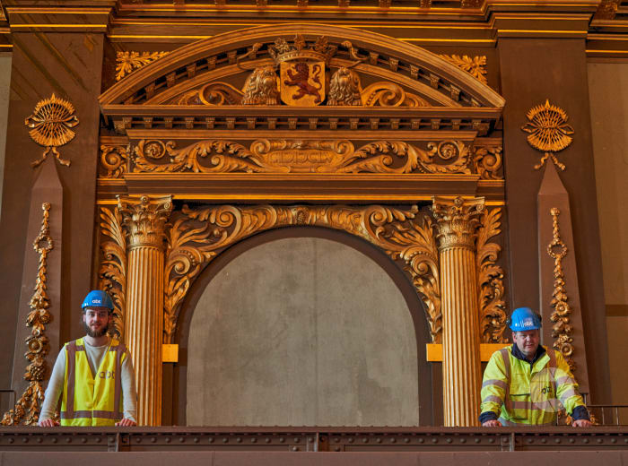 Voorbereiding renovatie Binnenhof Den Haag