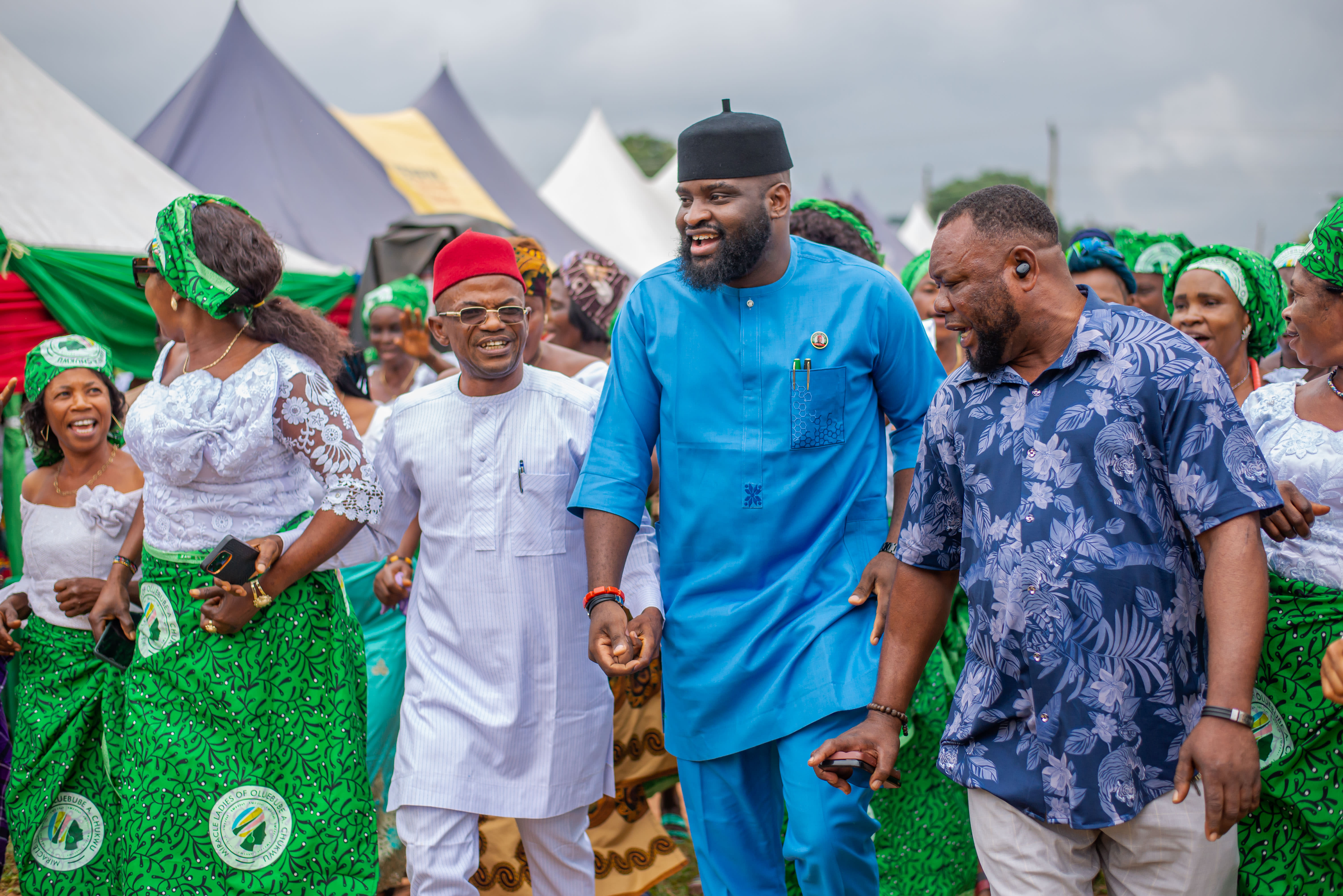 OA. Chukwu at the 2024 Umunneochi Women Conference