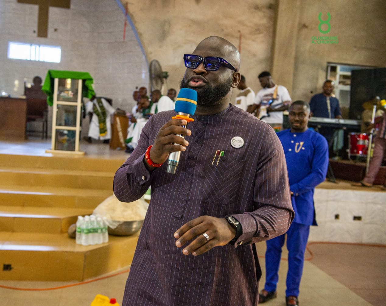 Oluebube Chukwu Celebrates Rev. Engr. Emmanuel Ani at Induction Service in Umuaku