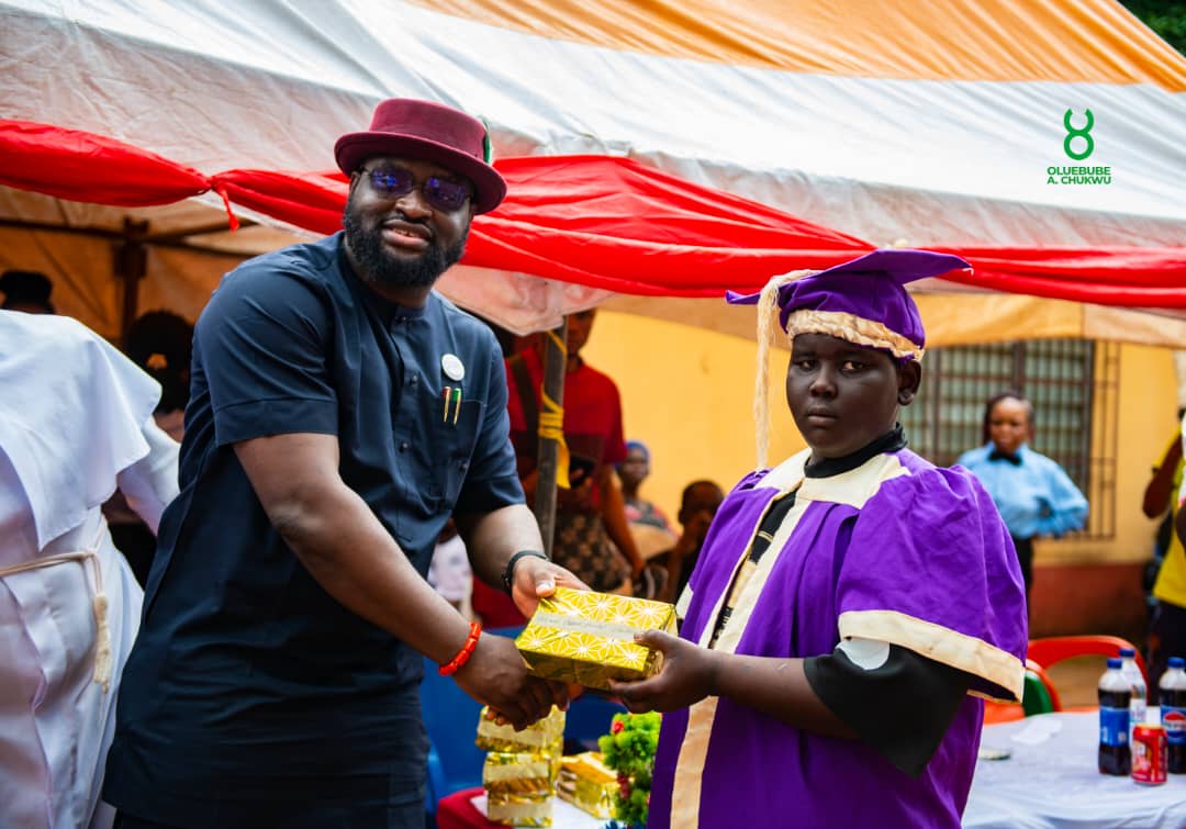 Jubilation in Abia Community As Dr. Chukwu Unveils Endowment, Donates Educational Support