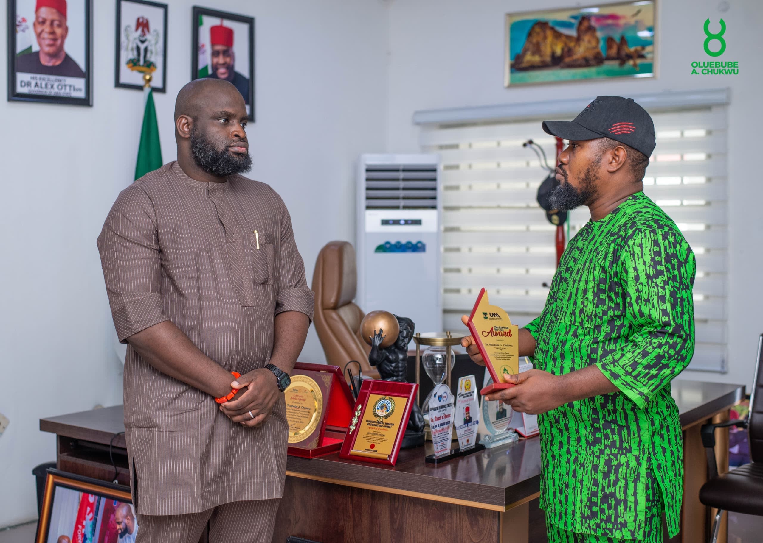 UNAA Honours Oluebube Chukwu with Meritorious Award for Transparency and Excellence in Public Service