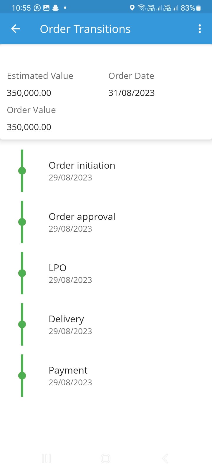 Order Tracker