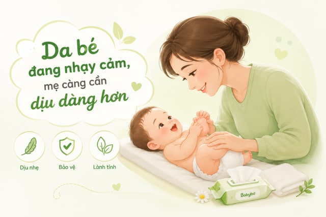 Dấu hiệu hăm tã sớm mẹ nên nhận biết để tránh bé khó chịu kéo dài