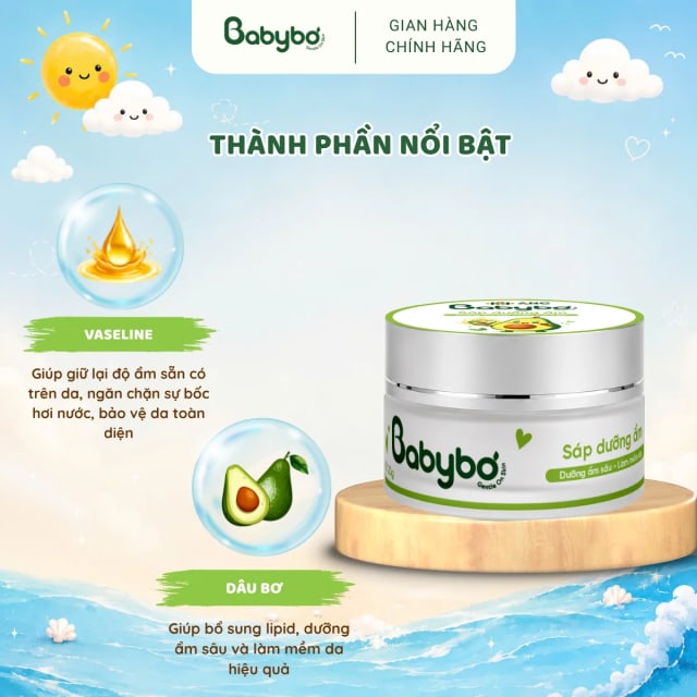 Sáp dưỡng ẩm Babybơ 20g alternate view