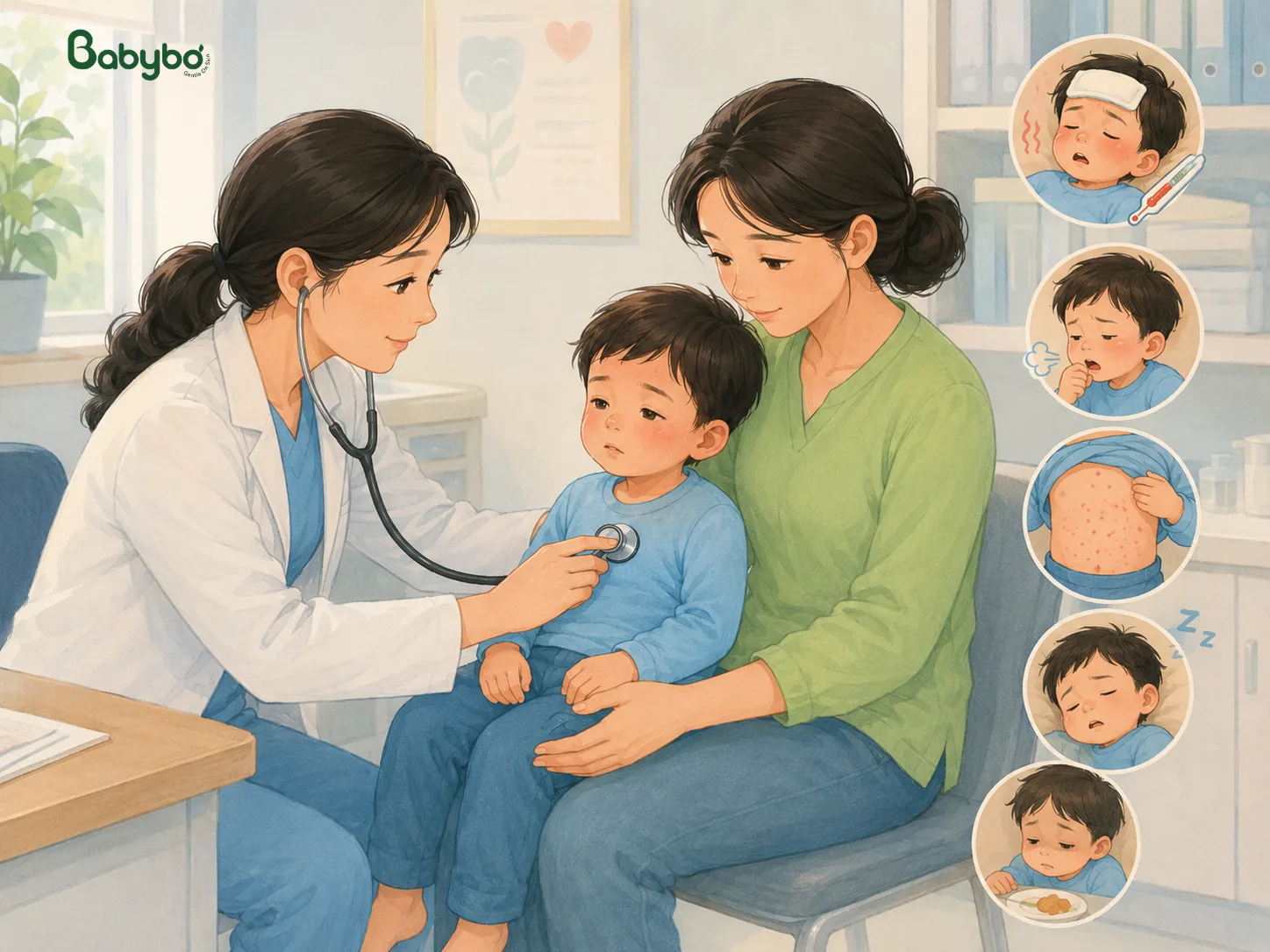 Khi nào cần đưa trẻ sốt cao chân lạnh đi viện