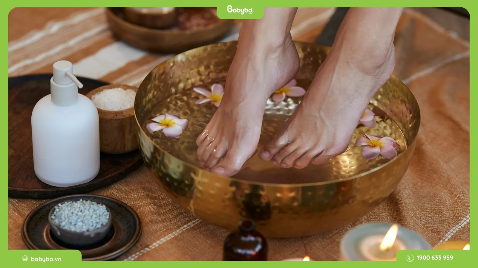 ngâm chân thảo dược