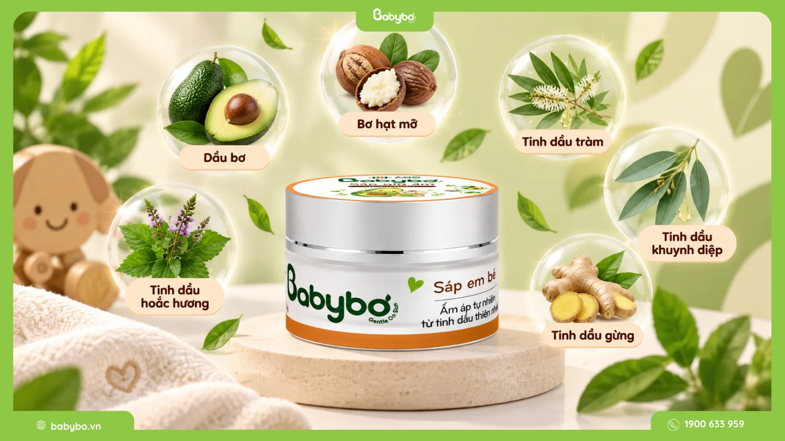 Sáp em bé Babybơ