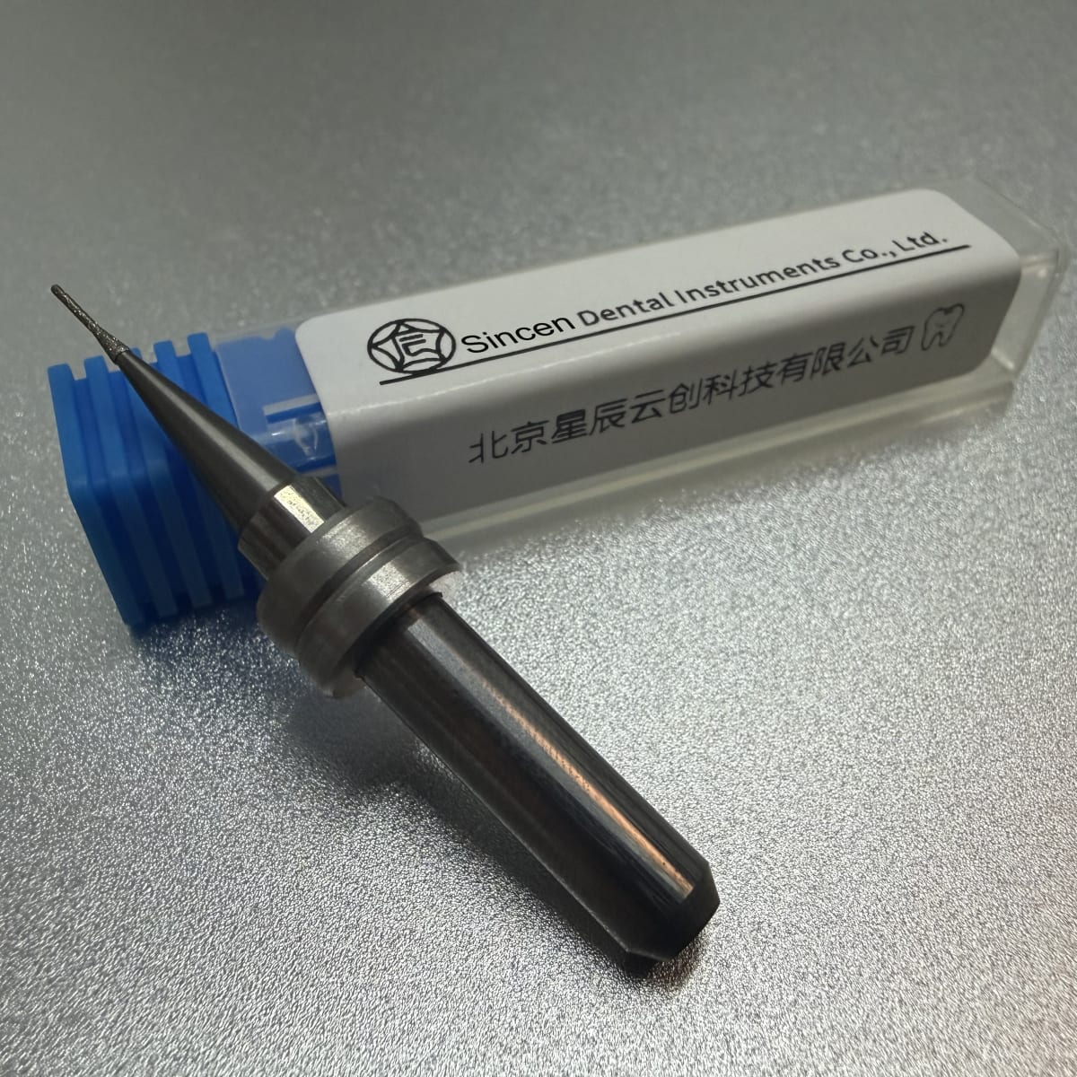 SINCEN Elosdent Compatible Diamond-Coated Glass Ceramic Milling Burs