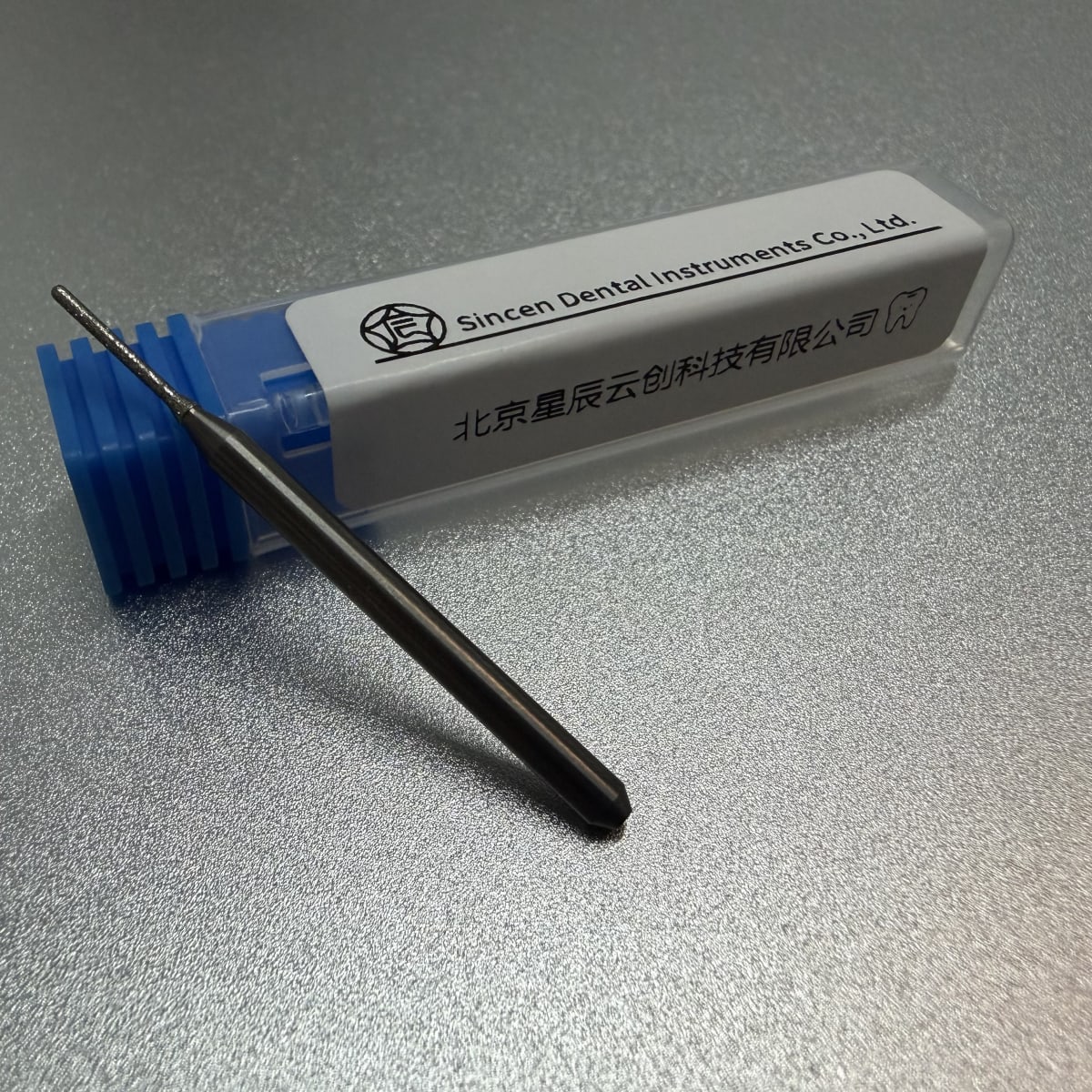 Dentium 3mm Shank Diamond-Coated Glass Ceramic Milling Burs
