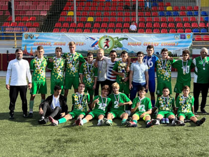 Юношеский состав майкопской “Дружбы” стал чемпионом юга России