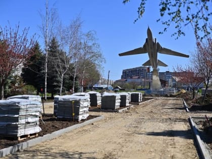 В Майкопе продолжается благоустройство зоны отдыха в Черёмушках