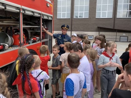 МЧС Адыгеи проводит профилактические мероприятия для детей