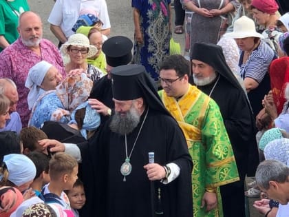 Богослужение в день памяти преподобного Серафима Саровского