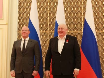 Мурат Хасанов награждён медалью ордена «За заслуги перед Отечеством»