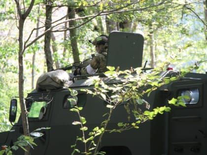 В  Адыгее силовики провели  тактико-специальное учение