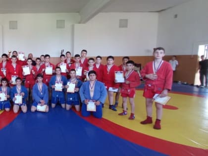 В Адыгее подвели итоги первенство Адыгеи по самбо среди юношей