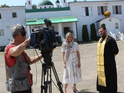 Съемочная группа православного телеканала «Спас» побывала в ИК-2 УФСИН России по Республике Адыгея