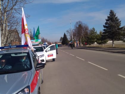 Автопробег в честь освобождения Адыгеи в годы ВОВ