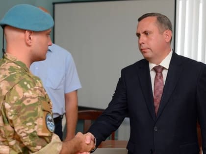 Майкопчанин Владимир Бондаренко награжден медалью «За отвагу»