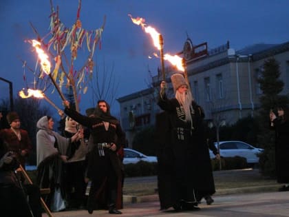 В Майкопе отпраздновали новый год по адыгским традициям