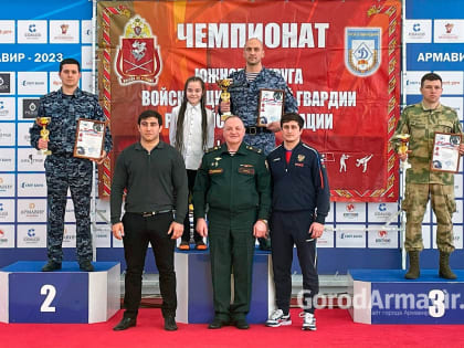 Росгвардейцы из Адыгеи стали бронзовыми призерами Чемпионата Южного округа Росгвардии по дзюдо