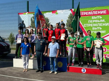 Команда Адыгеи стала призером турнира по пожарно-спасательному спорту