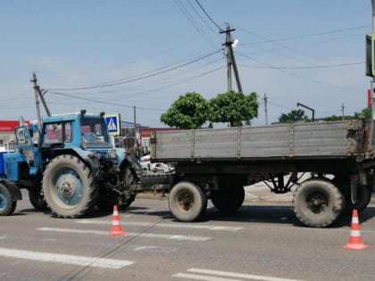 В Майкопе проводится проверка по факту наезда трактора на 55-летнюю женщину