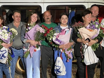 Медики Адыгеи вернулись из Херсонской области домой