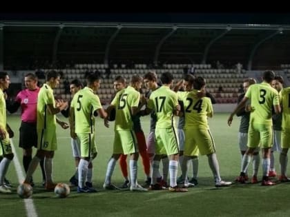 Сборные Абхазии и Адыгеи по футболу сыграли в Сухуме вничью