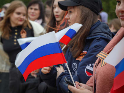 В Майкопском государственном гуманитарно-техническом колледже АГУ прошла Всероссийская акция «Голос Победы»