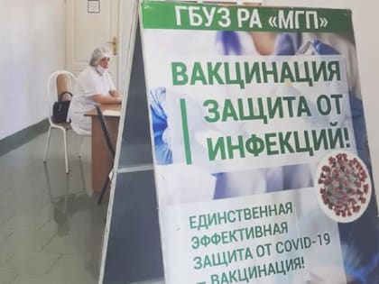 В Майкопской горполиклинике напомнили о работе пунктов вакцинации от коронавируса