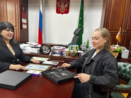 Ректор МГТУ встретилась с финалисткой проекта «Женщины: Школа наставничества»