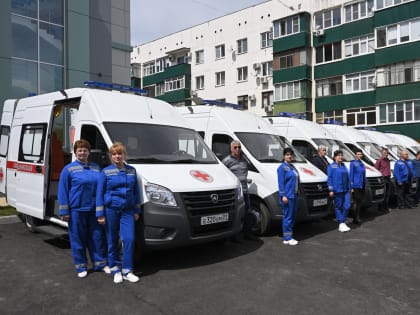 В Адыгее автопарк скорой помощи пополнился новыми автомобилями