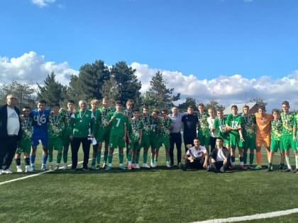 Юноши майкопской «Дружбы» выиграли первенство России в своей группе