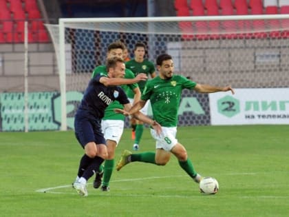 Майкопская “Дружба” сыграла с волгоградской командой “Ротор” в ничью