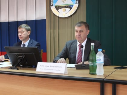 В Тахтамукайском районе обсудили вопросы развития муниципалитета