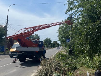 Глава Адыгеи сообщил о мерах по ликвидации последствий ветра и ливня