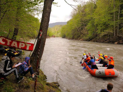 Адыгея примет чемпионат России по рафтингу