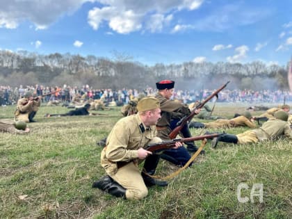 Представители военно-патриотических объединений Адыгеи стали участниками исторической реконструкции