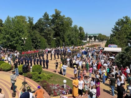 В Майкопе прошёл митинг-концерт в поддержку СВО на Украине