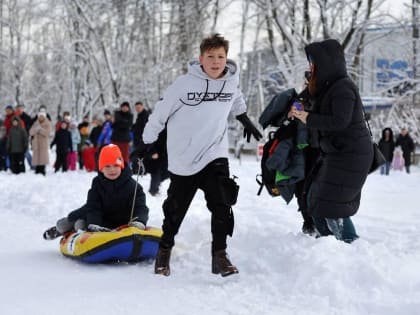 В Майкопе состоялся чемпионат по саночному биатлону
