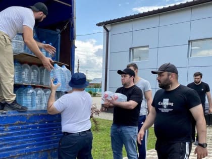 В Ходзе продолжается ликвидация последствий дождевого паводка