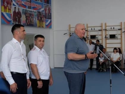 Мурат Хасанов принял участие в открытии центра единоборств в Павловской