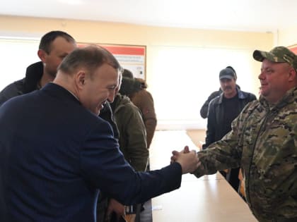 Мурат Кумпилов провел встречу с военнослужащими республики - участниками СВО